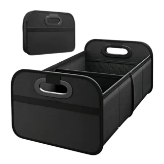 Trunk Organizer for suv, Foldable portable car storage box for camping outdoor storeroom,space saving multi functional