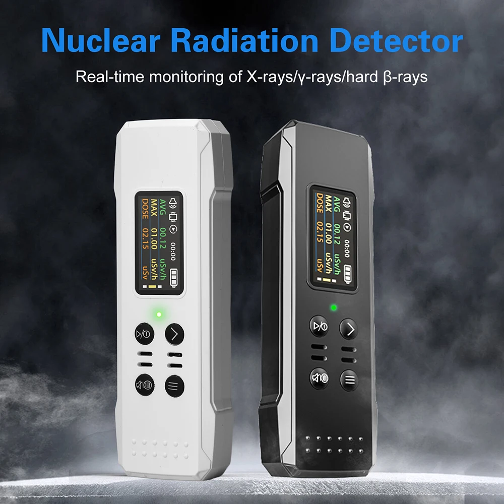 Portable Nuclear Radiation Detector X-γ-β Ray Detection Geiger Counter Monitoring Nuclear Contamination Seafood Tester