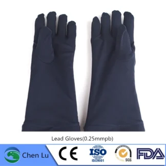 Genuine nuclear radiation protective a pair of gloves Flaw detector operation radiological protection 0.25mmpb lead gloves