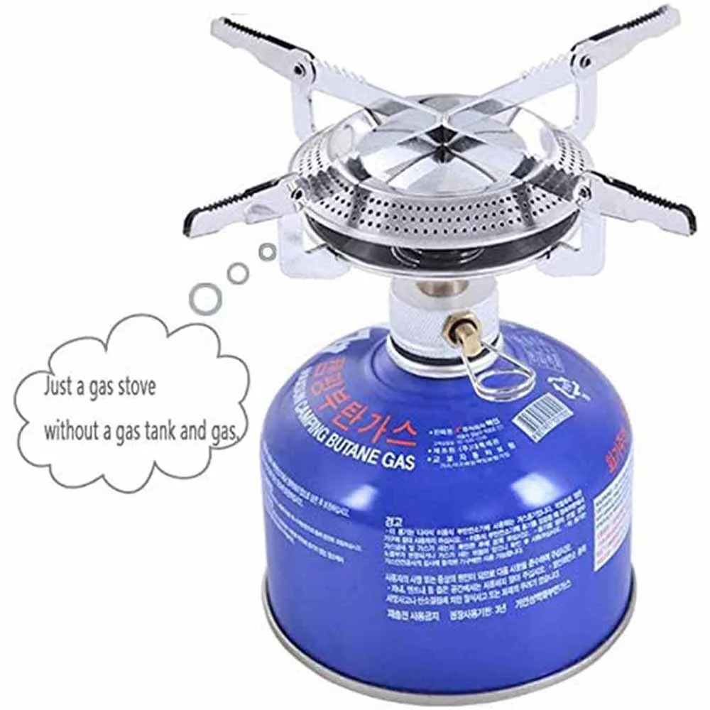 Windproof Camping Gas Stove Portable Foldable Backpack Electronic Stove Head Outdoor Cooking Picnic HikingMountaineering Camping - Image 2