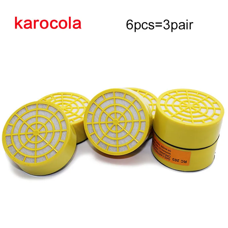 Half Gas Mask Respirator Organic Vapor Chemical Anti Dust Paint Industrial Dual Filters Safety Protection Mask Goggles Wholesale - Image 6