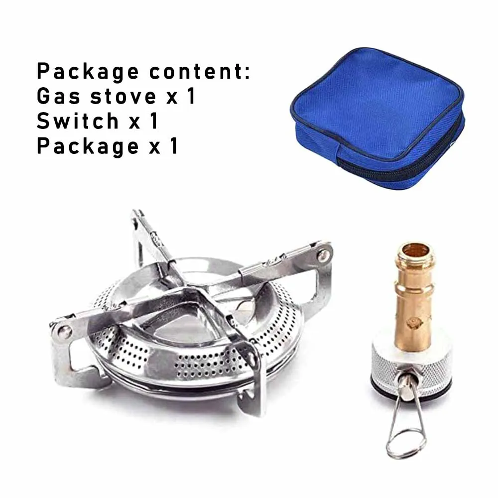 Windproof Camping Gas Stove Portable Foldable Backpack Electronic Stove Head Outdoor Cooking Picnic HikingMountaineering Camping - Image 6
