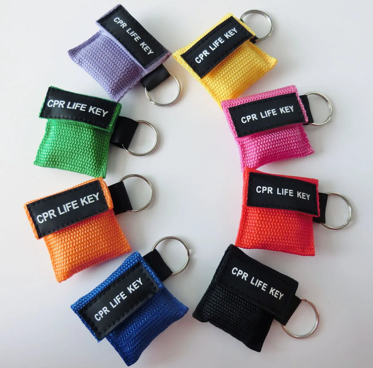 Keychain First Aid Emergency Face Shield CPR Mask Professional Outdoor Rescue Health Care Tools Jetting Resuscitator Mask - Image 2