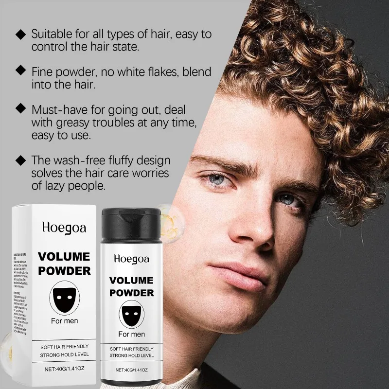 Hair Styling Texture Powder Long-Lasting Oil Control Fluffy Hair Powder Increase Hair Volume Enhancing Styling Treatment Salon - Image 2