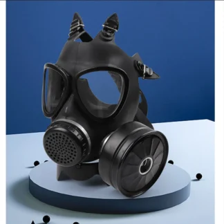 87Type Head Wear Respirator Chemical Dust-proof Anti-pollution Full-face Gas Mask Anti-radiation Mask And Filter Box Accessory