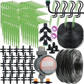 Sprycle Garden Automatic Drip Irrigation Watering System Kit Drip Arrow 4/7mm to 3/5mm hose for Potted Plants Bonsai Greenhouse