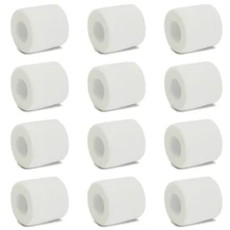 1/6Pcs 4.8m Black First Aid Self Adhesive Cohesive Elasticity Bandages Sports Tape for Wrist Ankle Sprains & Swelling