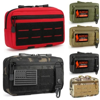Tactical Molle EDC Pouch Outdoor First Aid Kit Pouch Waist Pack Emergency EMT Utility Tool Pouch Hunting Bag For Hunting Hiking