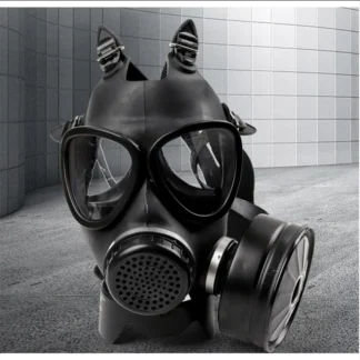 87 Type Industry Respirator Chemical Dust-proof Anti-pollution Full-face Gas Mask Anti-radiation Mask And Filter Box Accessory