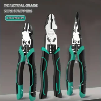 Multifunctional Heavy Duty Alloy Wire Cutters Diagonal Needle Nose Pliers Hardware Tools Universal Electrician Wire Pliers Set