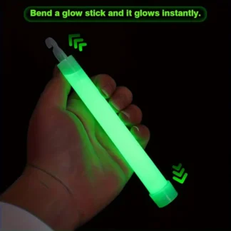 Green glow-in-the-dark stick, chemiluminescent stick, Camping glow-in-the-dark stick, Party glow-in-the dark stick