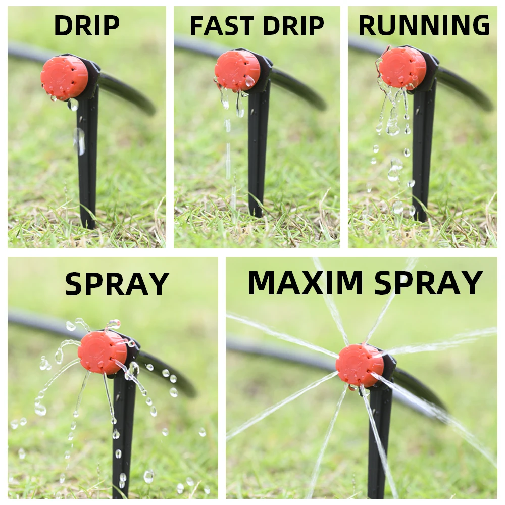 5M-60M Drip Irrigation System Plant Watering Set Watering Kits Adjustable Drippers For Irrigation Micro Garden Watering System - Image 5