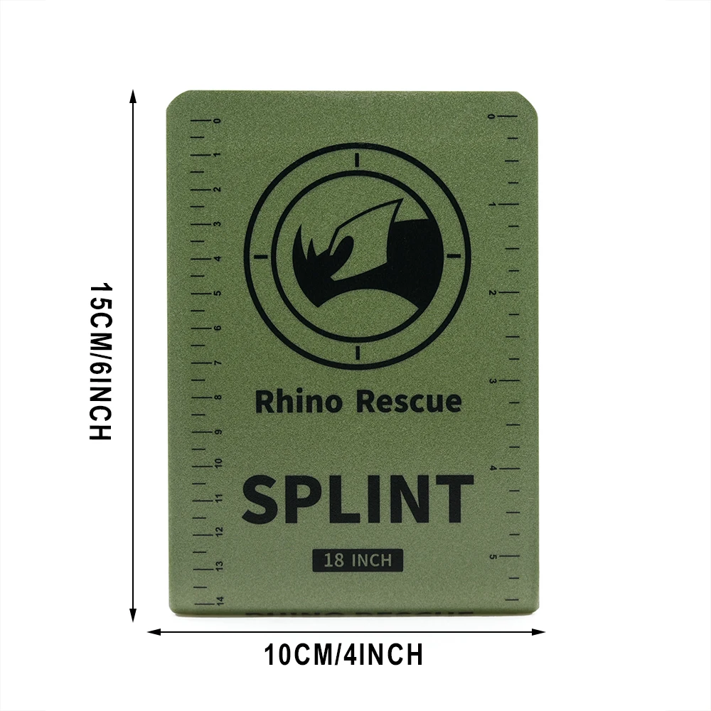 Rhino Rescue Emergency Splint Moldable Medical First Aid Survival Lightweight Reusable Combat Splint For Camping - Image 6