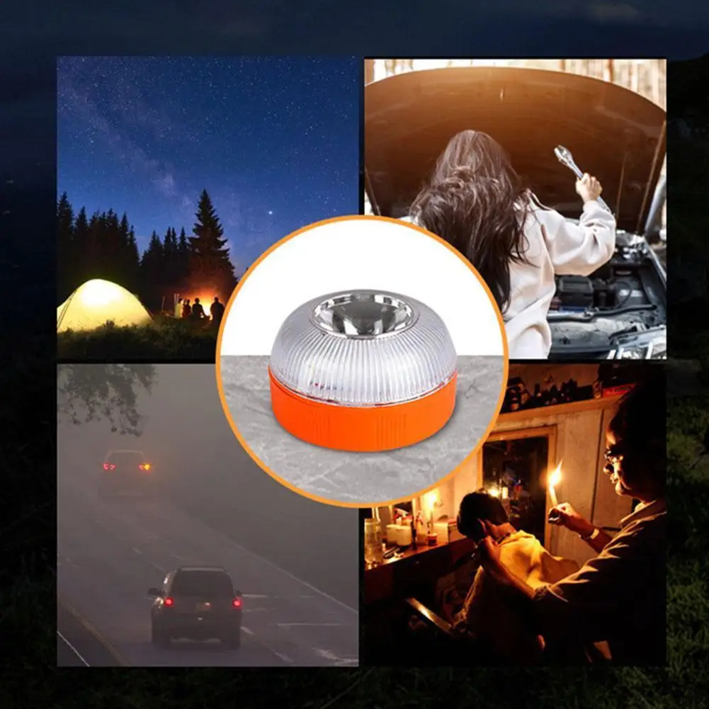 V16 Spain Car Emergency Light Signal V16 Homologated Dgt Approved Beacon Light USB Rechargeable Magnetic Induction Strobe Light - Image 6