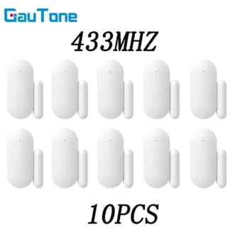 10PCS 433MHz Wireless Door Sensor Smart Alarm Security System Alerts Window Door Connect to Alarm Host PG-103/105/107/108/109