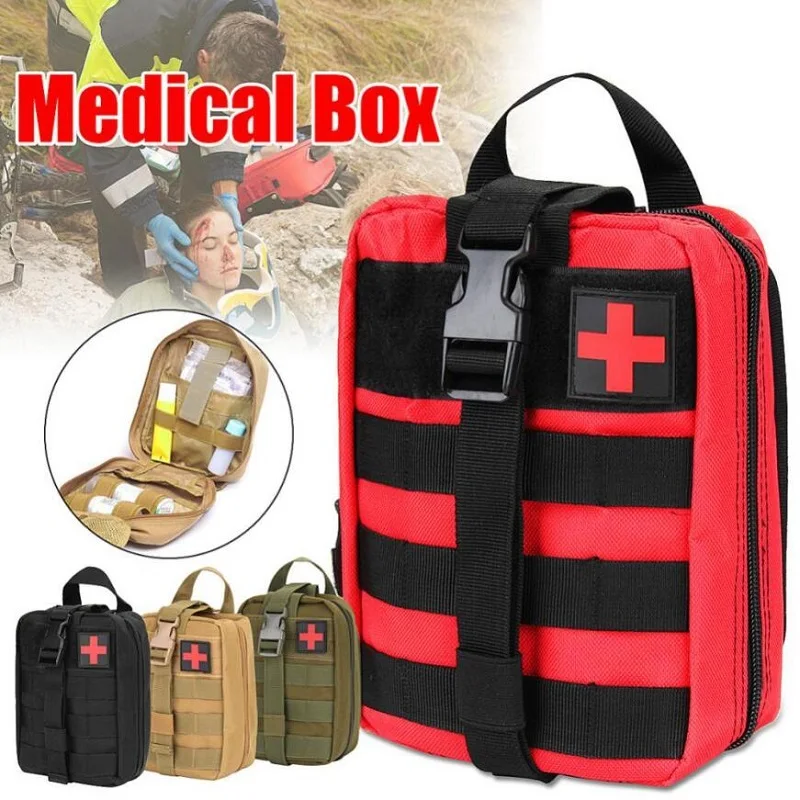 Tactical First Aid Bag Survival Pouch Outdoor Medical Box Large Size SOS Bag/PackageMedical Kit Bag Molle EMT Emergency - Image 5