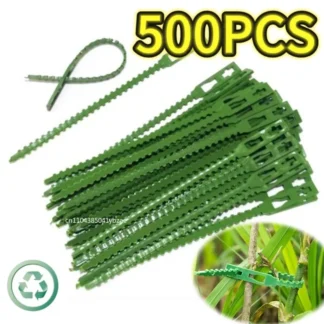 50-1000pcs Adjustable Plastic Plant Cable Ties Reusable Cable Ties for Garden Tree Climbing Support Plant Vine Tomato Stem Clip