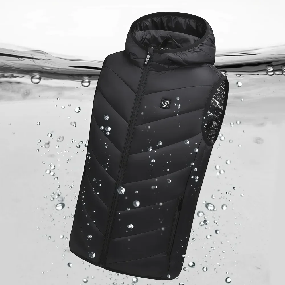 10 Areas Heated Vest Electric Heated Jackets Children Usb Inner Heat Vest Veste For Camping Thermal Winter Warm Jacket for Kids - Image 4