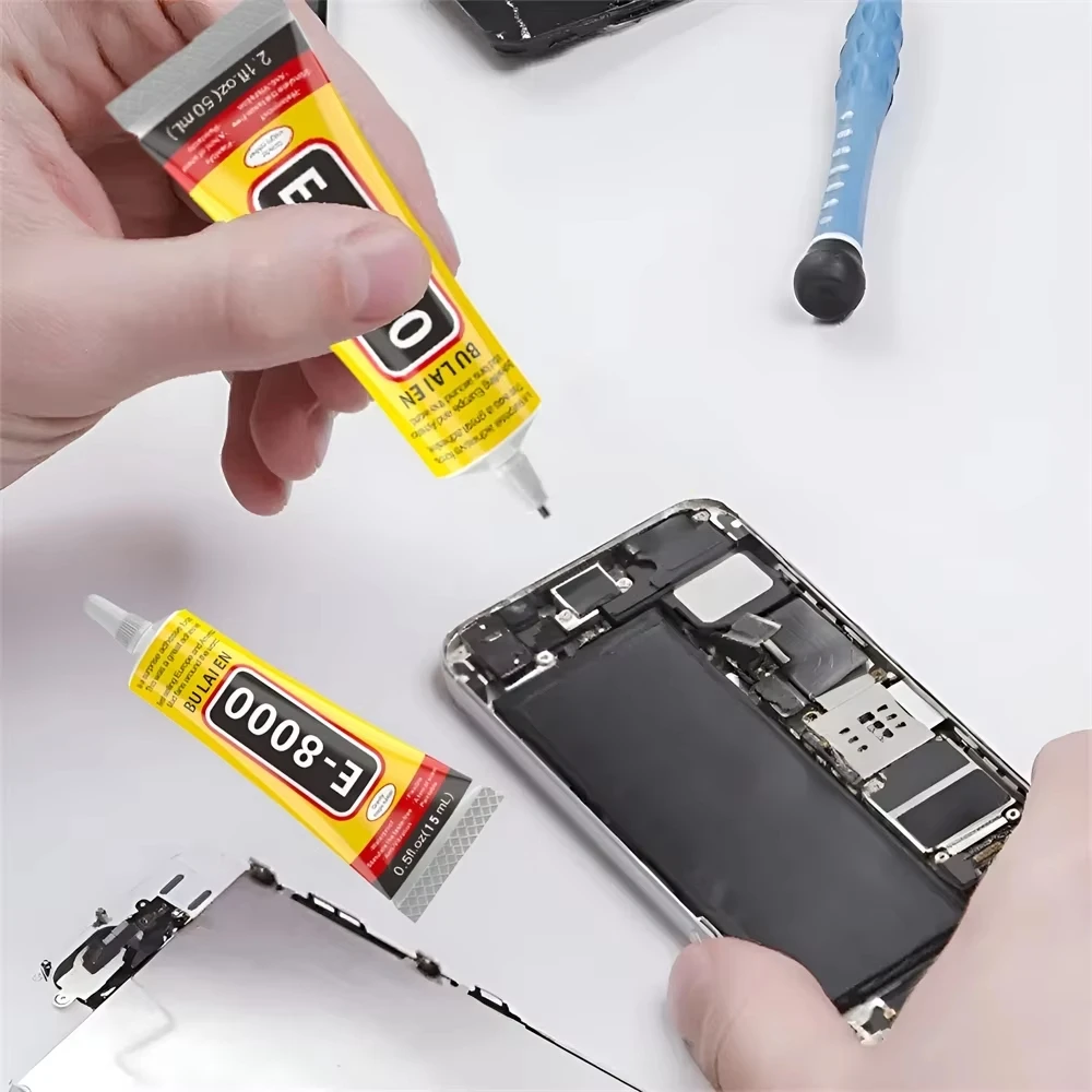 E8000 Multi-Purpose Liquid Glue Super Strong Adhesive for Jewelry Crafts Rhinestones DIY Phone Screen Glass Nail Gel 15/50/110ml - Image 3