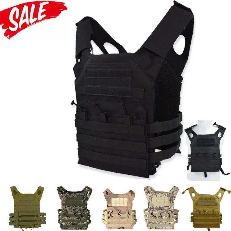 Outdoor color bullet air gun vest JPC vest tactical Molle Plate carrier vest hunting bulletproof vest military equipment