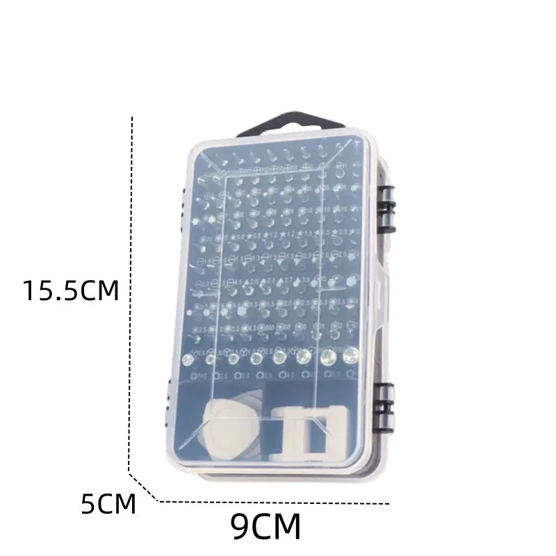 Magnetic Precision Screwdriver Set 115 in 1 Electronics Repair Tools Professional Nut Driver for Laptop Phone PC Maintenance - Image 4