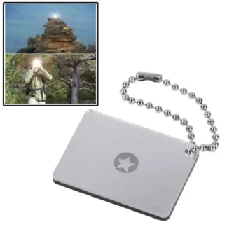 Reflective Outdoor Signal Mirror Practical Multifunction Rescue Mirror Daylight Acrylic Survival Mirror