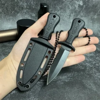 High Quality Outdoor Mini Knife Portable High Hardness Self Defense Knife Camping Survival Stainless Steel Small Straight Knifes