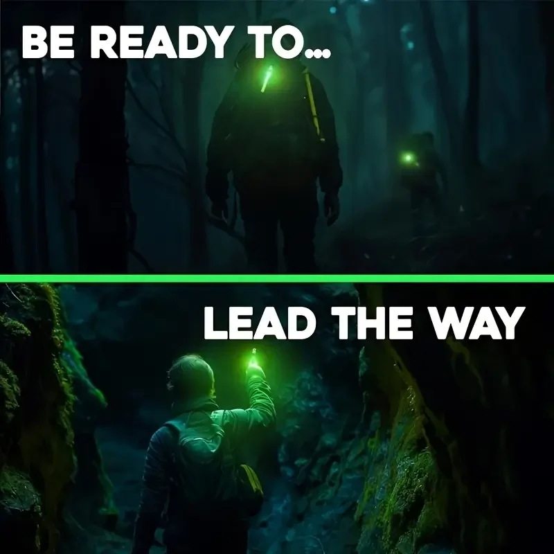 Green Chemiluminescent Glow-in-the-Dark Stick for Camping And Party - Long-Lasting Self-Luminous Stick - Image 5