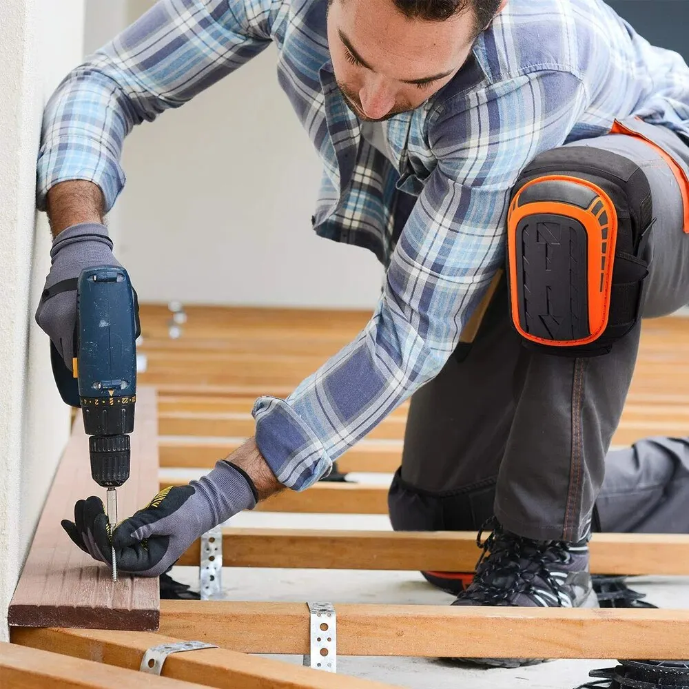 Professional Heavy Duty EVA Foam Padding Knee Pads with Comfortable Gel Cushion and Adjustable Straps for Working, Gardning - Image 6