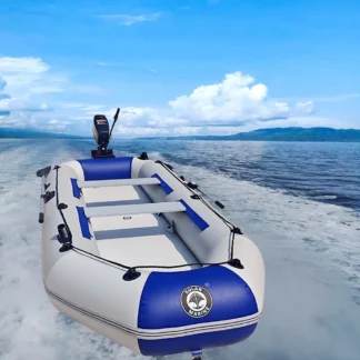 Savagemarine-PVC Inflatable Belly Boat for River Fishing, Kayak Lure, Fishing Boat, Can Install the Outboard Engine