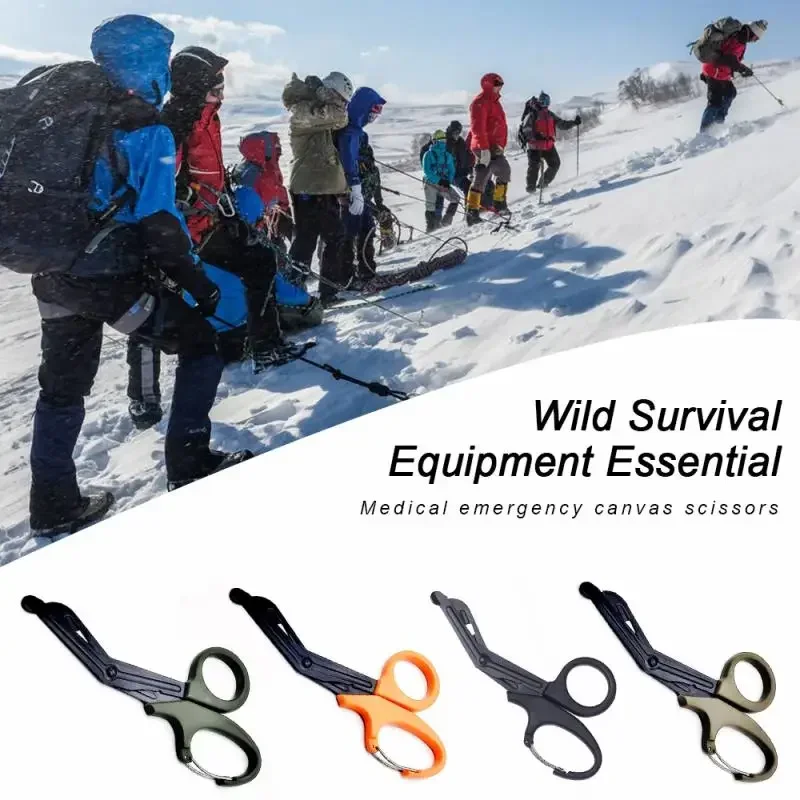 15/18.5cm Rescue First Aid EMT Trauma Bandage Shears Medical Scissors Emergrncy EDC Outdoor Gear Tactical Scissors - Image 3