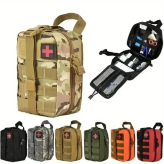 Tactical First Aid Bag Survival Pouch Outdoor Medical Box Large Size SOS Bag/PackageMedical Kit Bag Molle EMT Emergency