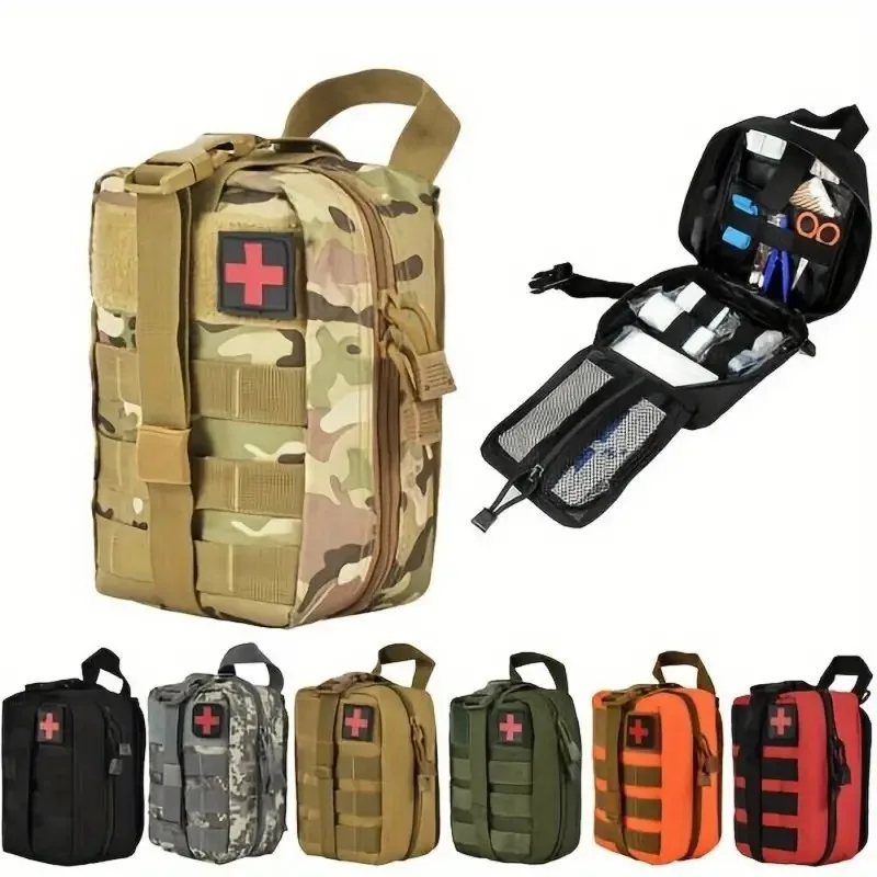 Tactical First Aid Bag Survival Pouch Outdoor Medical Box Large Size SOS Bag/PackageMedical Kit Bag Molle EMT Emergency