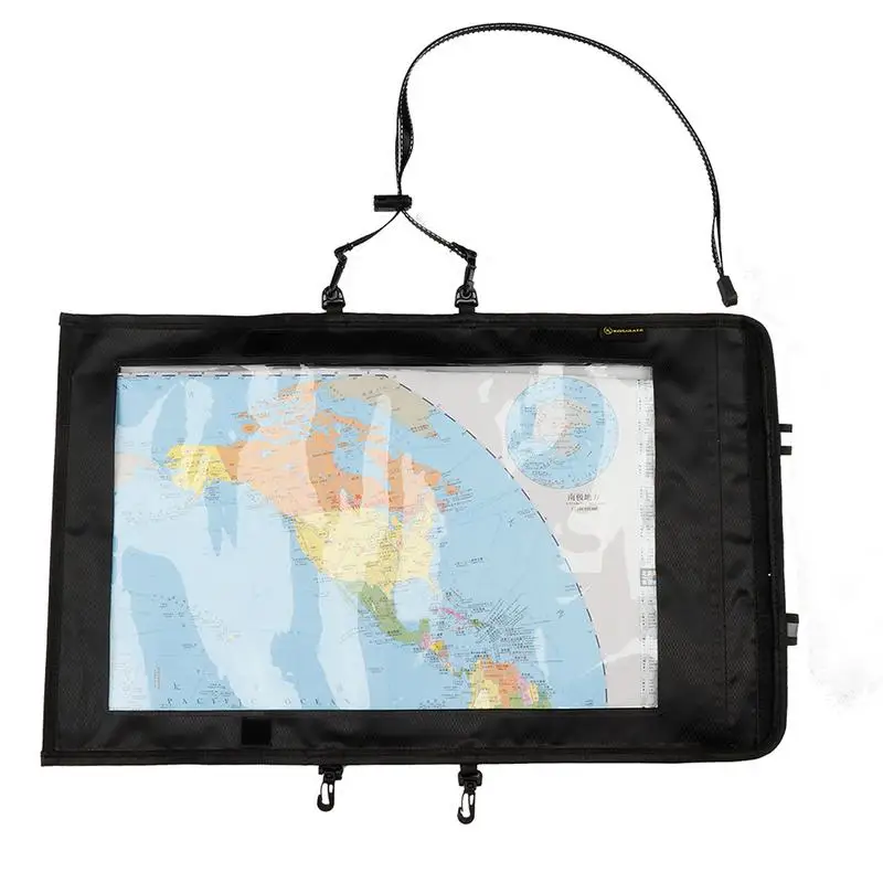 Waterproof Trail Map Case Foldable Transparent Document Bag Outdoor Map Storage Bag For Adventure Camping Travel Hiking - Image 2