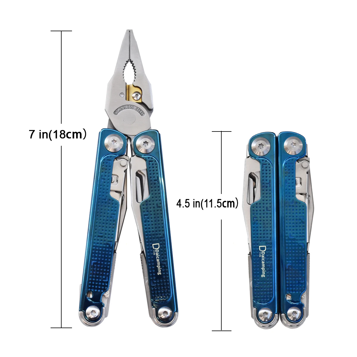 Daicamping DL30 Multitool Diy Multi Tool Folding Multi-tool Knife Scissor Clamp EDC Gear Manual Hand Tools Multifunctional Plier - Image 3
