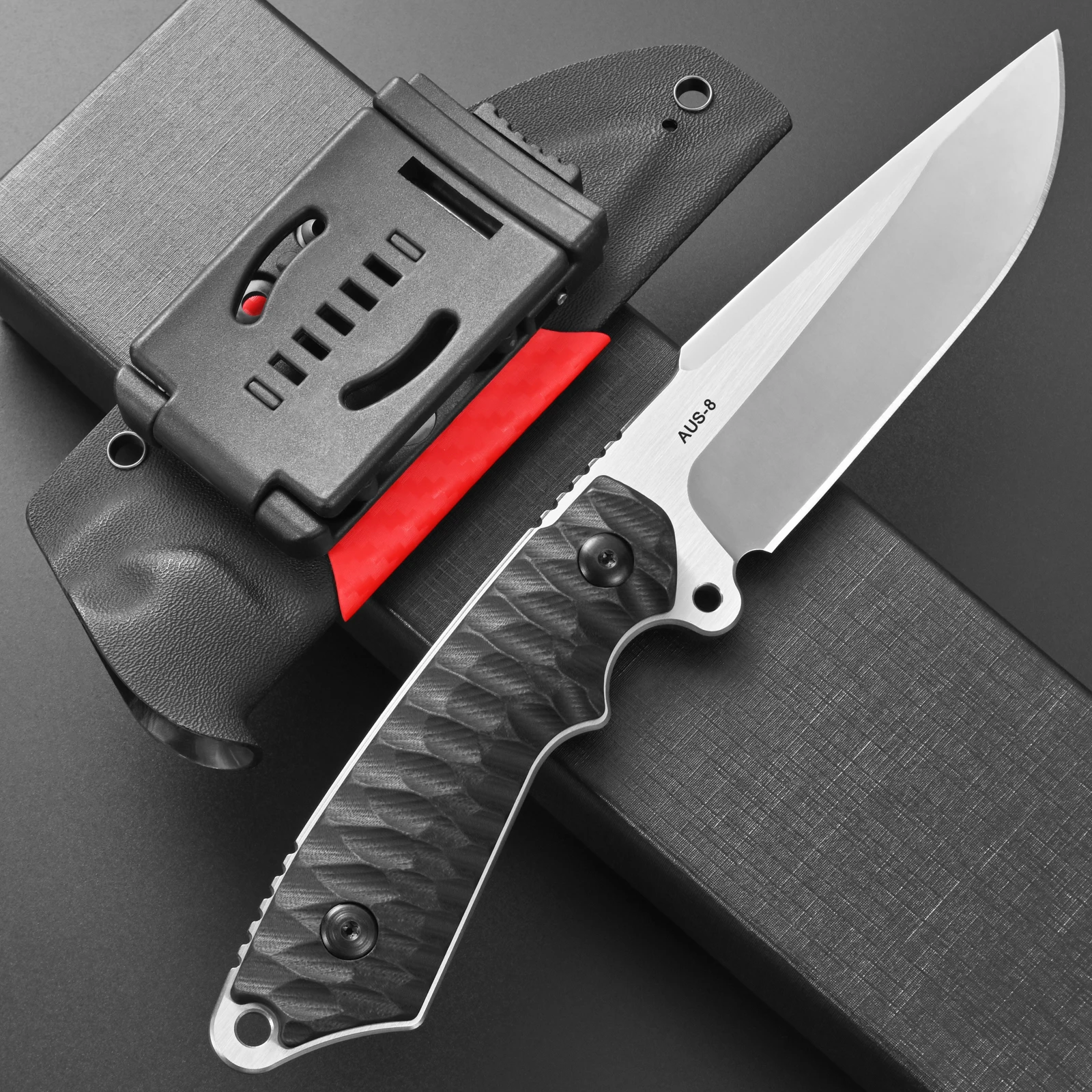 Eafengrow EF162 Fixed Blade Knife AUS-8 Steel Blade G10 Handle Full Tang Compact EDC Fix Knifes for Outdoor Camping Survival - Image 3