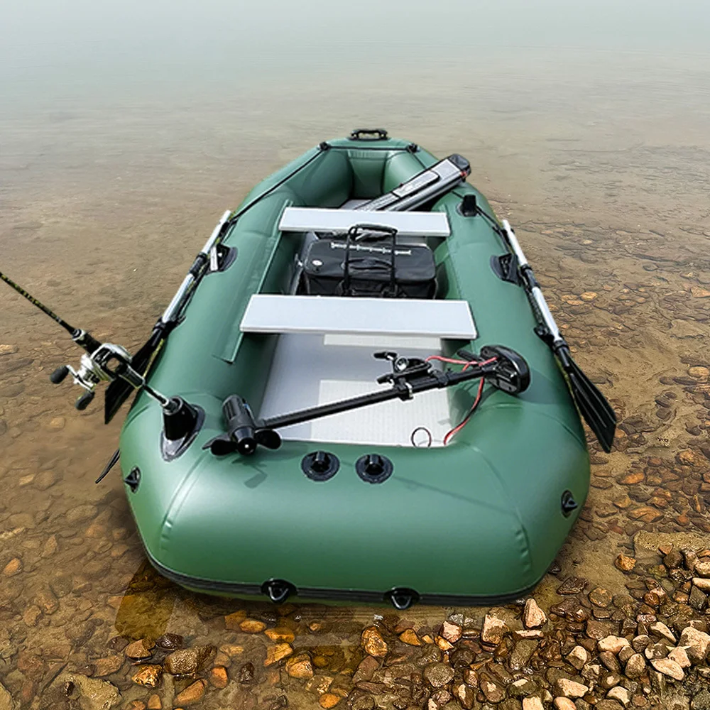 Savagemarine-PVC Inflatable Belly Boat for River Fishing, Kayak Lure, Fishing Boat, Can Install the Outboard Engine - Image 5