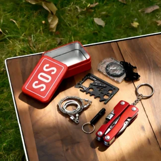 IFAK Trauma First Aid Kit Mini Iron box Tactical Medical for Hiking Camping Travel Multifunctional Portable Mountaineering Box