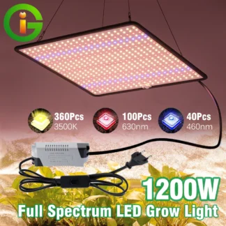 LED Grow Light Full Spectrum Phyto Lamp AC85-240V 40W For Indoor Grow Tent Plants Growth Light