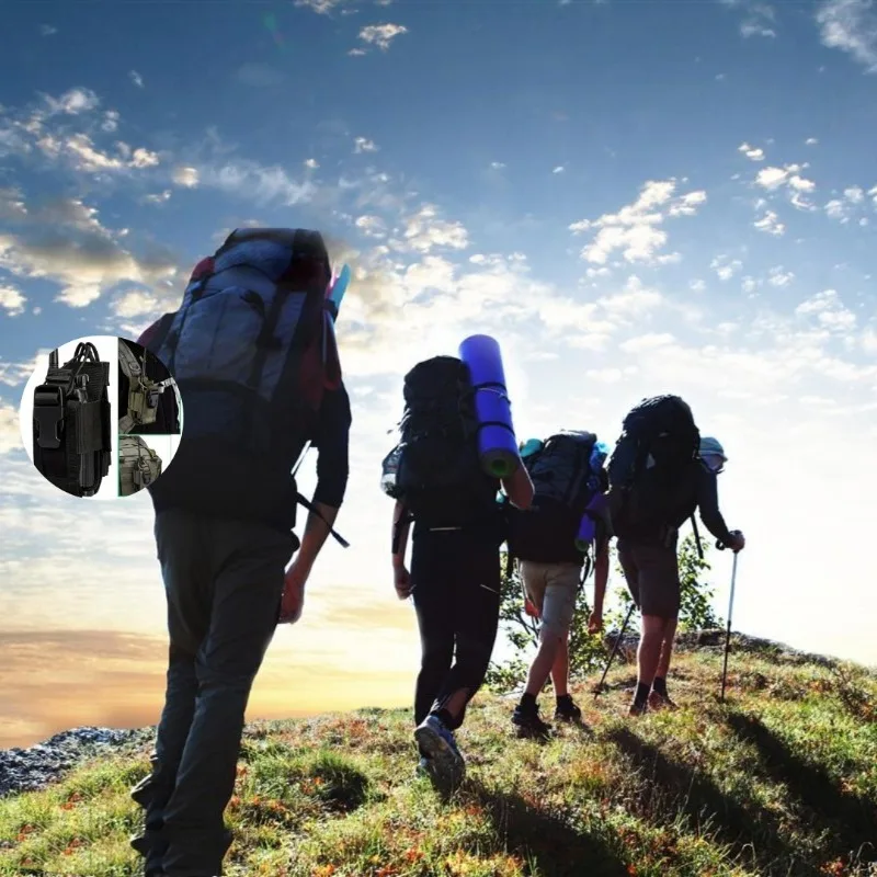 Nylon Walkie Talkie Case Universal Radio Case Holder Storage Pouch - Image 4