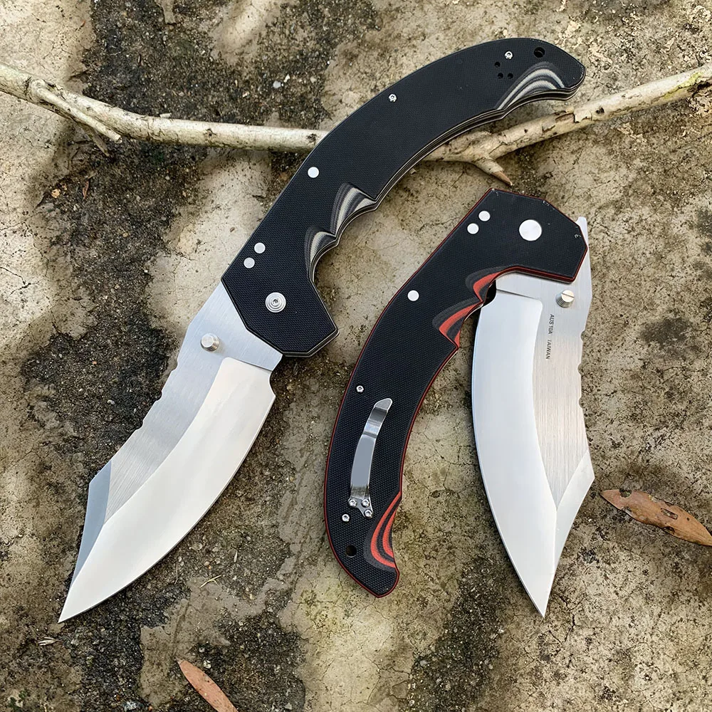 Mayhem Tactical Folding Knife Military Combat Hunting Knife AUS10A Blade Outdoor Portable Camping Survival Knives Jackknife - Image 3