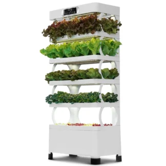 Microgreens and Vertical Complete Hydroponic System Easy Cultivation with Soilless Garden Planter Smart Led Grow Light