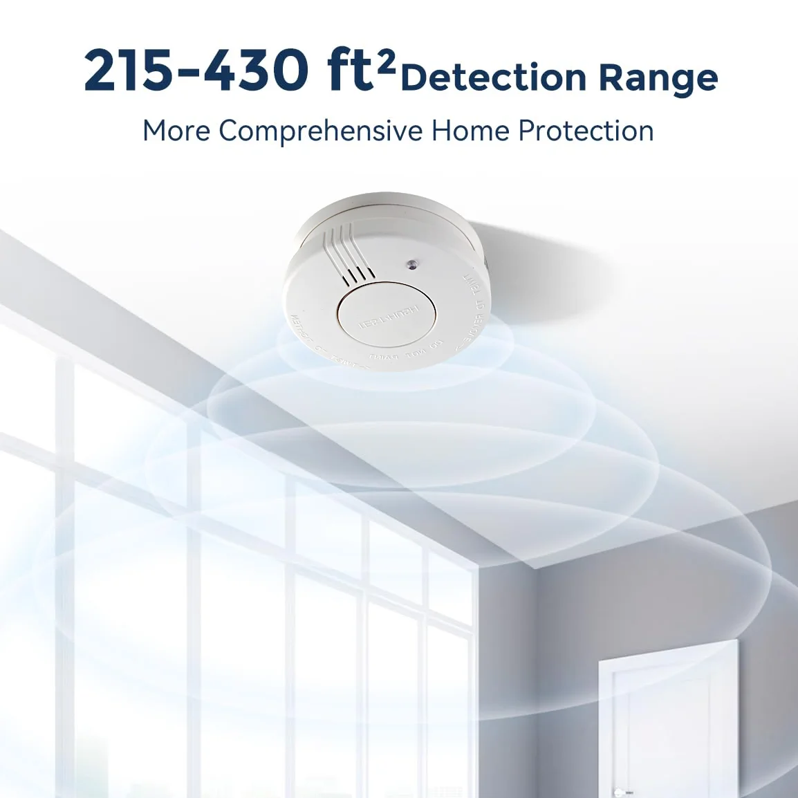 Smoke Detector 9V Replaceable Battery Smoke And Fire Alarm Smoke Sensor Low Battery Beep For Kitchen Bedroom Office CE EN14604 - Image 4