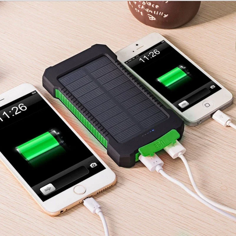 Lenovo 500000mAh Solar Power Bank Large Capacity Super Fast Charging Outdoor Portable External Battery for iPhone Huawei Samsung - Image 5