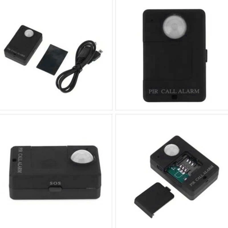 Mini GSM PIR Alarm Motion Sensor Alarm Infrared Wireless GSM Alarm Anti-Theft Motion Detector - Image 2
