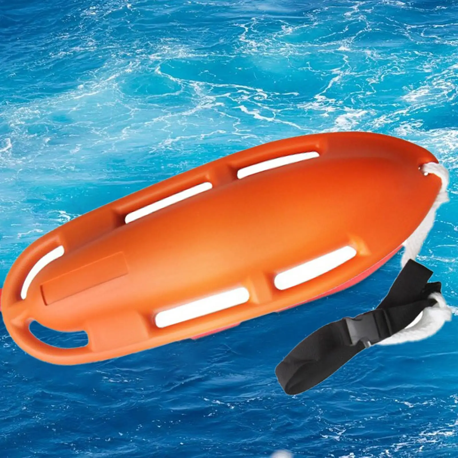Lifeguard Rescue Can Lightweight Professional Convenient Accessory Waterproof with Adjustable Waist Belt Swimming Float 6 Handle - Image 4
