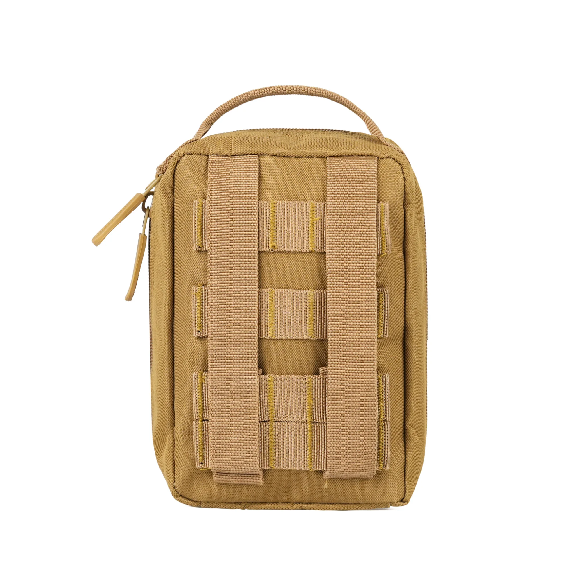 RHINO RESCUE First Aid Kit IFAK POUCH Molle Medical Pouch for Camping Car Travel Hiking 004M (Khaki) - Image 4