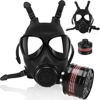05 type gas mask, chemical anti nuclear pollution radiation head mounted respirator, full face gas mask with 40mm filter