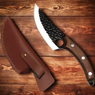 High Carbon Stainless Steel Kitchen Boning Knifes Messer Full Tang Handle Bone Cleaver Knife 6 Inch With Knives Cover