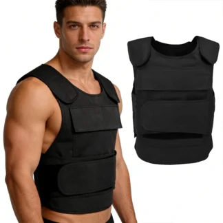 Unisex Tactical Armor Vest Stab Cut Proof Bulletproof Security Guard Clothing Breathable for Airsoft Hunting Outdoor Equipment